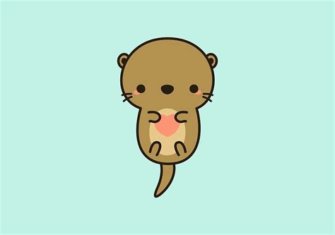 kawaii otter - Yahoo Image Search Results | Hoofden tekenen, Otter, Dingen om te tekenen