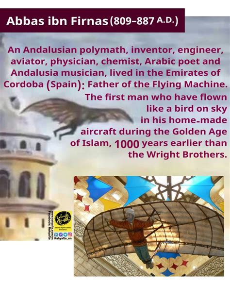 Abbas ibn Firnas: Father of the Flying Machine in more than a thousand years ago – rahyafteha