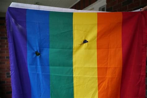 Pride flag burned with cigarettes at Wortley Village home | CBC News