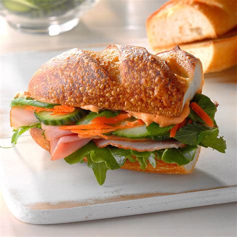 Spicy Asian Ham Sandwiches Recipe | Taste of Home