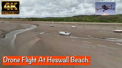 Exploring The Wirral | Heswall Beach Drone Flight Part 2 | DJI Mavic 3 ...