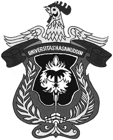 SENTRAL MAHASISWA: LOGO UNHAS (UNIVERSITAS HASANUDDIN) HITAM PUTIH