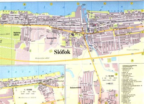 Siófok Térkép - Metro Térkép