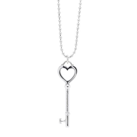 Tiffany & Co. Heart Key Pendant Necklace– Oliver Jewellery