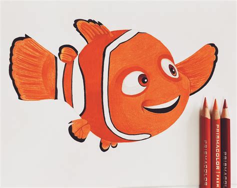 Finding Nemo Pencil Drawing