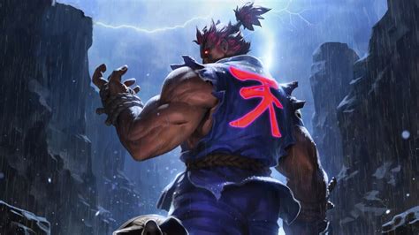 Akuma, Back, Symbol, Street Fighter, 4K, #6.1608 Wallpaper