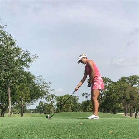 Lexi Thompson’s Instagram profile post: “Early morning round walking @pumagolf @cobragolf ...