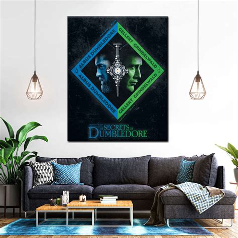 Fantastic Beasts Dumbledore Vs Grindelwald Wall Art | Digital Art