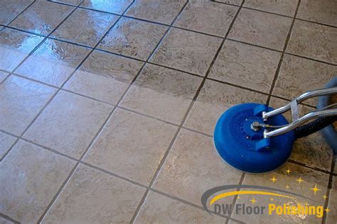 Tile Floor Cleaning - DW Floor Polishing Singapore