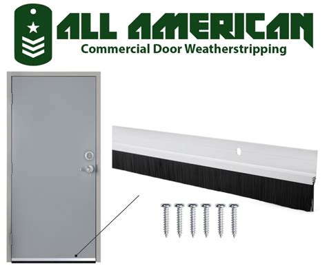 Commercial Door Weatherstripping | www.doorclosersusa.com