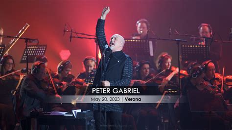 Peter Gabriel – i/o The Tour 2023 – Verona, Veneto | ITALYscapes