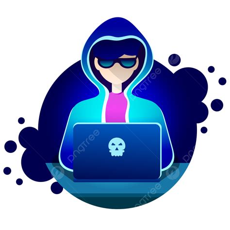 Hacker Character Avater Profile Pic Photo Vector Illustration 01, Hacker, Character ...