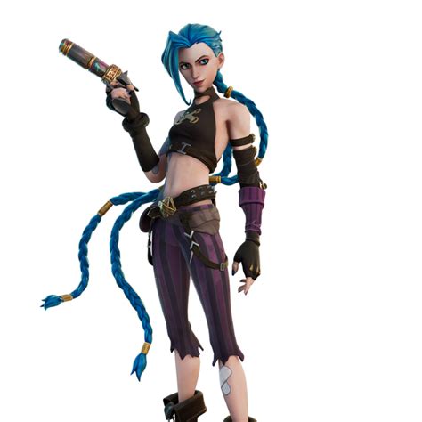 Fortnite Arcane Jinx Skin - PNG, Pictures, Images