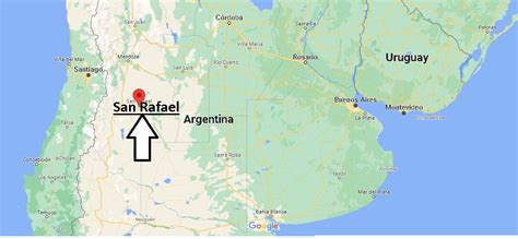 ¿Dónde está San Rafael en Argentina? Mapa San Rafael en Argentina ...