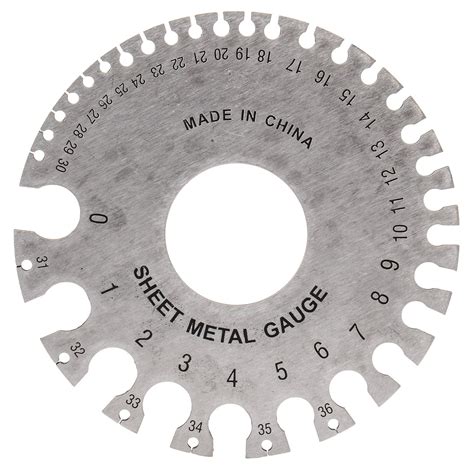 Aluminum Sheet Metal Gauge Thickness Chart