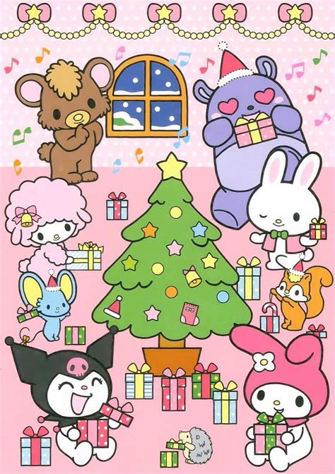 My Melody & Kuromi Christmas My Melody Wallpaper, Hello Kitty Iphone ...