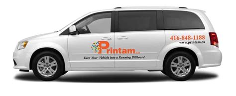 Dodge Caravan Wrap & Graphics Coverage Options | Printam