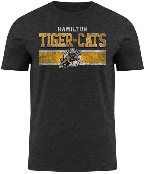 Hamilton Tiger-Cats CFL Moxie Heathered T-Shirt - Charcoal | SportBuff ...