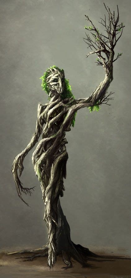 Tree people are cool. Seriously. | Mythical creatures, Fantasy creatures, Mythological creatures