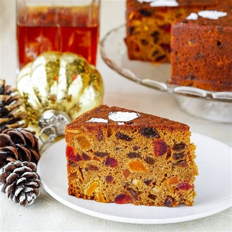 Apricot & Brandy Fruitcake. A moist & delicious, easy to make fruitcake!