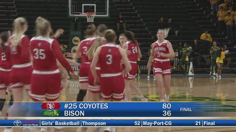 NDSU Women's Basketball Drops Inter-Dakota Showdown - KVRR Local News