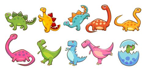 Cartoon Dino - Cute cartoon dino Royalty Free Vector Image - VectorStock - Made by trevor ...