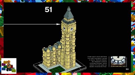 LEGO instructions - LEGO Architecture - 21013 - Big Ben - YouTube