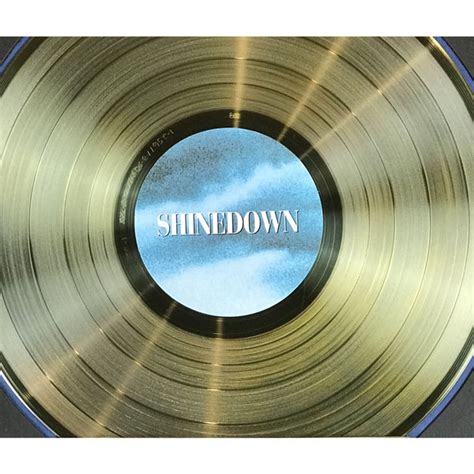 Shinedown Leave A Whisper RIAA Gold Album Award – MusicGoldmine.com