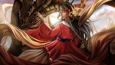 ArtStation - Dragon Empress Nari Concept Art