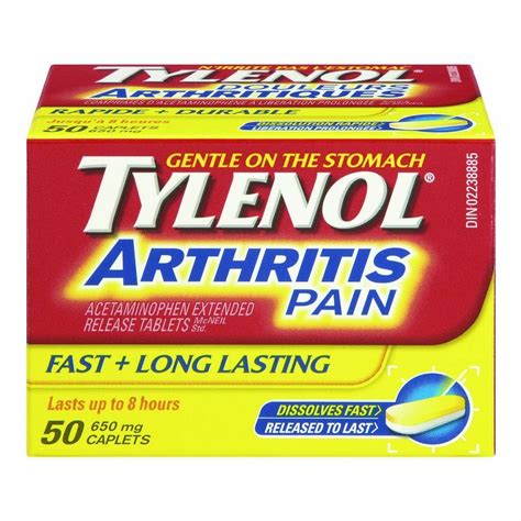 TYLENOL Arthritis Pain Caplets reviews in Pain Relief - ChickAdvisor