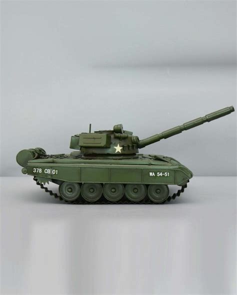 Green Tank Metal Model Gift for a Military Tanker Add Engraved Dedication