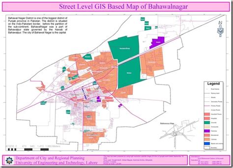 Street Level GIS Map of Bahawalnagar | Pakistan GIS