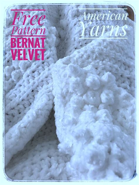 Love at First Touch: Bernat Velvet Yarn Review - American Yarns | Crochet patterns baby boy ...