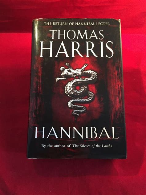 Hannibal by Thomas Harris (Hardback, 1999) First UK Edition - Lechter ...