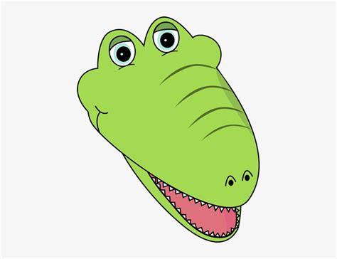 Download Alligator Clip Art - Crocodile Face Clipart - HD Transparent PNG - NicePNG.com