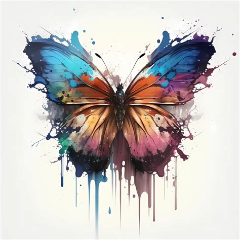 Watercolor Butterfly Paintings