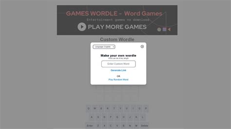 Make your wordle - Wordle Games