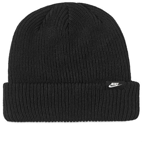 Nike Futura Logo Beanie in Black Nike