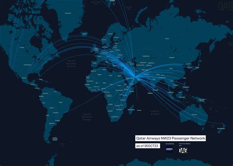 Qatar Airways Route Map 2024 - Caye Maxine