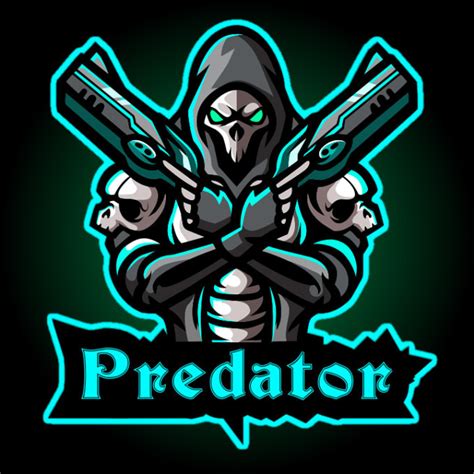 Design predator 3d and transparent gaming logo by Sajid0323 | Fiverr