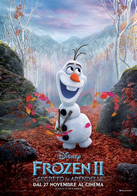 Frozen 2 Italian Character Poster - Olaf - Frozen 2 Photo (43066461) - Fanpop