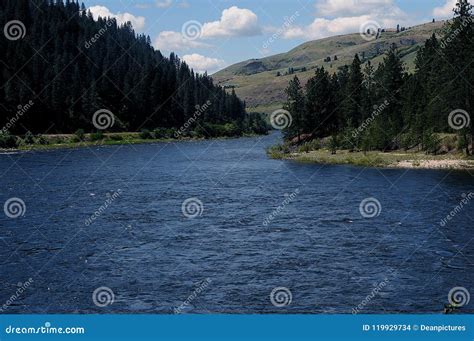 Clearwater River Idaho, USA Stock Photo - Image of county, perces: 119929734