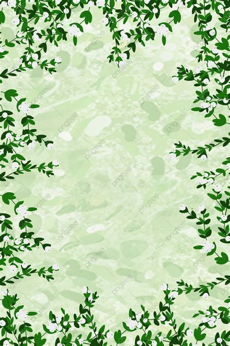 Green Jungle Poster Background Material Wallpaper Image For Free ...