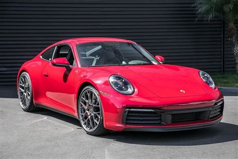 2020 Porsche 911 8 Miles Carmine Red 2d Coupe 3.0l H6 Turbocharged Dohc 24v Lev - New Porsche ...