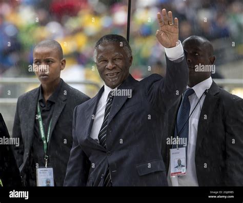 JOHANNESBURG 2013-12-10 Former President of South Africa Thabo Mbeki ...