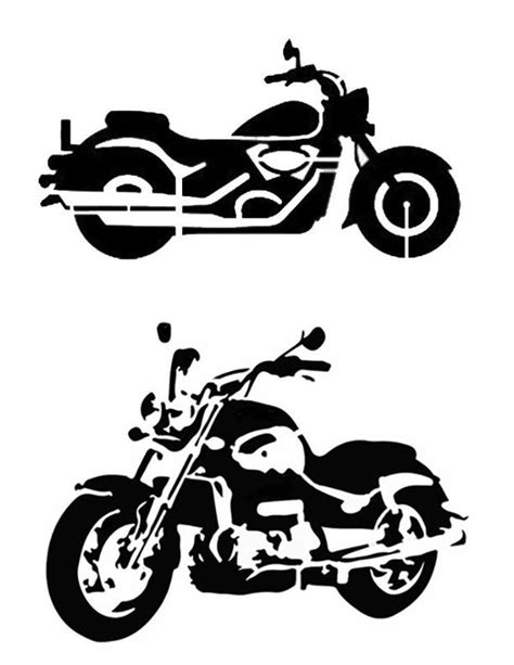 Motorcycle Motorcycles Bike Bikes Custom Stencil FAST FREE | Etsy