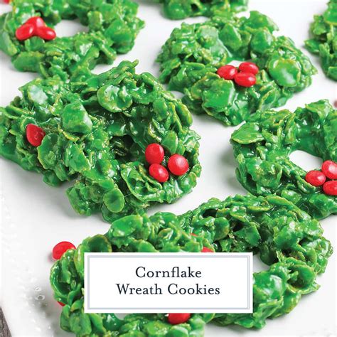 Cornflake Wreath Cookies - Savory Experiments