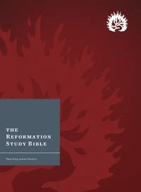 The Reformation Study Bible (NKJV): - Hardcover Crimson, Bible ...