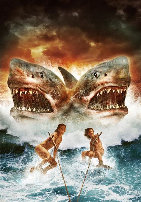 2-Headed Shark Attack (2012) - Poster US - 1559*2236px