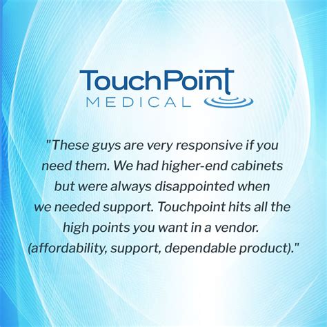 TouchPoint Medical on LinkedIn: Thanks for the great review, Jace!